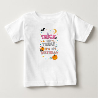 Süßes oder Saures, mein Geburtstag Halloween T-Shi Baby T-shirt