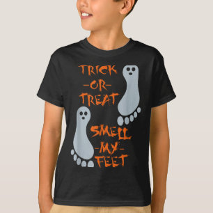 Süßes oder Saures, riech meine Füße - Lustiges Hal T-Shirt