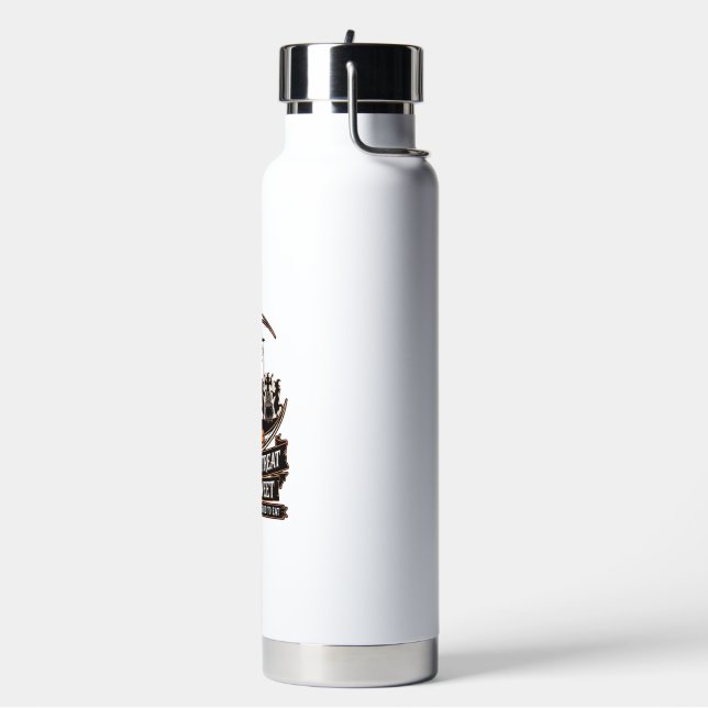 Süßes oder Saures sei so süß Halloween Mond Hexen_ Trinkflasche (Links)