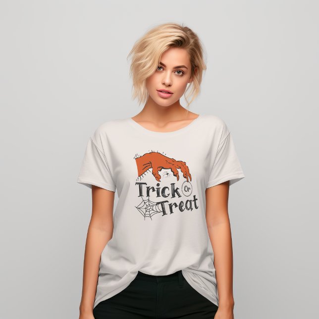 Süßes oder Saures Tiger – Gruseliges Halloween T-Shirt (Von Creator hochgeladen)