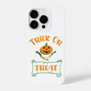 Süßes oder Saures Totenkopf Halloween-Kürbisgesich iPhone 14 Pro Hülle