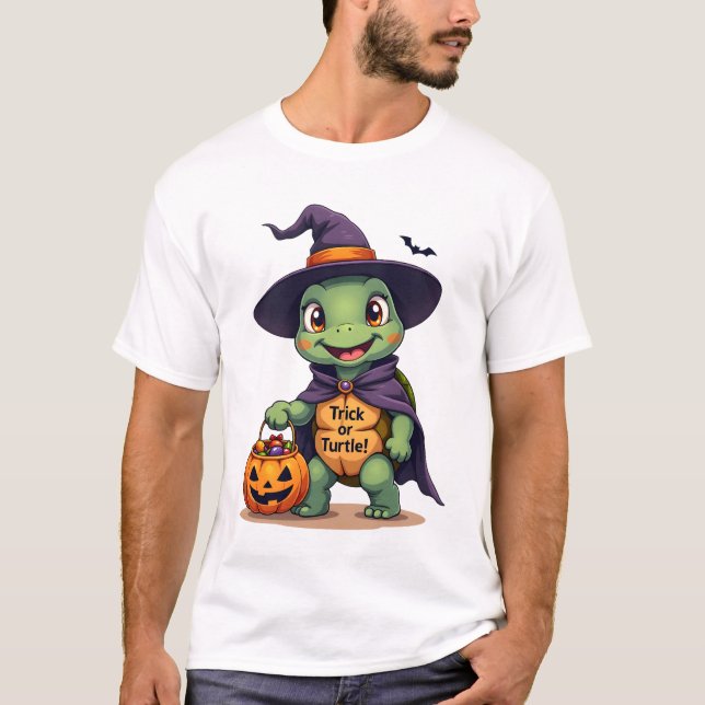 Süßes-oder-Turtle T-Shirt (Vorderseite)