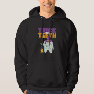 Süßes oder Zähne Halloween Zahn Hut Zahnarzt Denta Hoodie