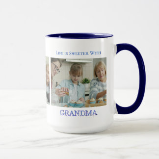 Süßes Oma-Foto-Geschenk Tasse
