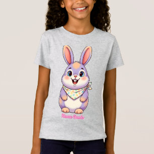 Süßes Osterhasen-Cartoon T-Shirt