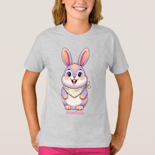Süßes Osterhasen-Cartoon T-Shirt
