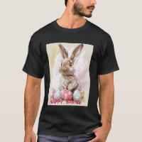 Süßes Osterhasen-Motiv, Osterhase, Ostereier