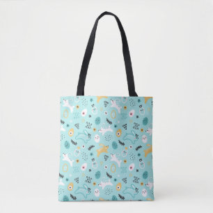 Süßes Osterhasen-Muster Kawaii Kaninchen Eier