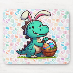 Süßes Osterhasendinosaurier-Mauspad Mousepad