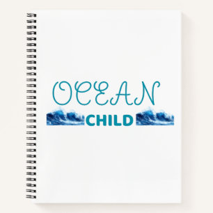 Süßes Ozean-Kind  Notizbuch