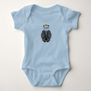 Süßes Panda-Design Baby-Body Baby Strampler