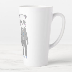 Süßes Panda-Hochzeitspaar – Kawaii Braut & Bräutig Milchtasse