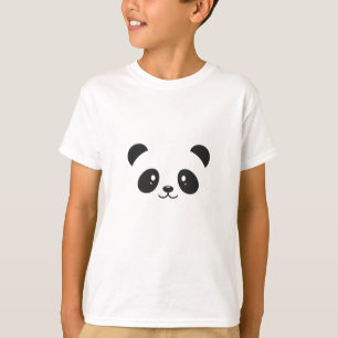Süßes Panda-Kinder-T-Shirt – Bezauberndes Cartoon- T-Shirt