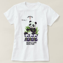 Süßes Panda-Mutter-T-Shirt – Reizendes Muttertagsg T-Shirt