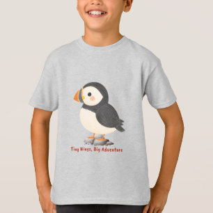 Süßes Papageientaucher-Kinder-T-Shirt T-Shirt