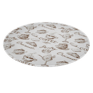 Süßes Papier Schneidebrett