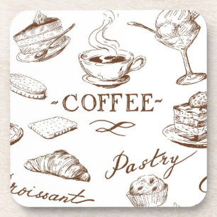 Süßes Papier Untersetzer