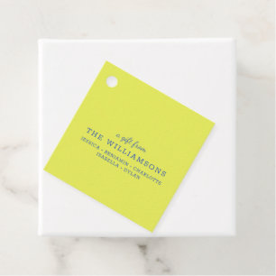 Süßes Personalisiertes Ein Geschenk Von Modernem C Geschenkanhänger