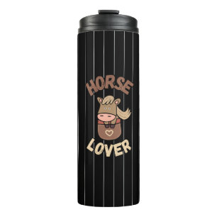 Süßes Pferd-Thermal-Tumbler Thermosbecher