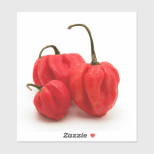 Süßes Pimento Paprikaschoten Aufkleber