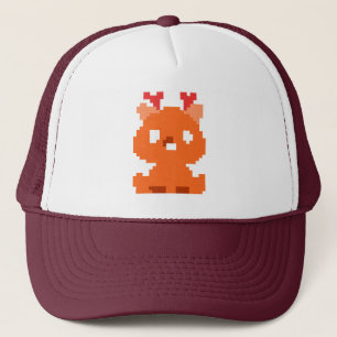 Süßes pixeliges Reh Baby Truckerkappe