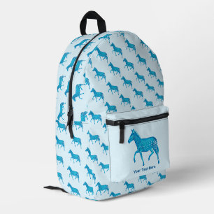 Süßes Pünktchen-Zebra Bedruckter Rucksack