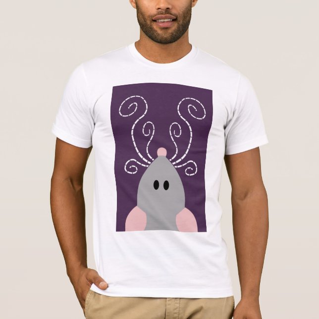 Süßes Ratten- oder Maus-T-Shirt T-Shirt (Vorderseite)