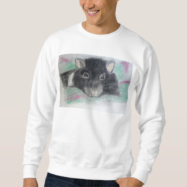 Süßes Rattie Sweatshirt (Vorderseite)