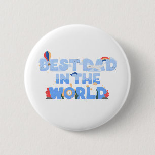 Süßes Reise-Themen-Vater Button