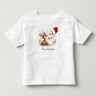Süßes Rentier-Spiel Kleinkind T-shirt