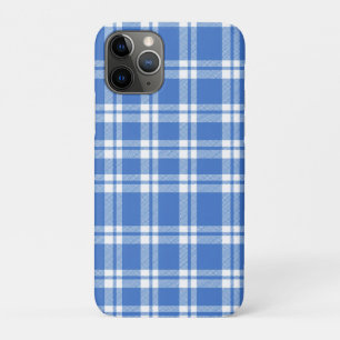 Süßes Retro-Blau-Gingham-Karo-Muster Case-Mate iPhone Hülle