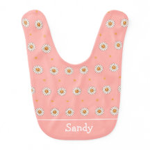 Süßes Retro-Blumen-Monogramm Name