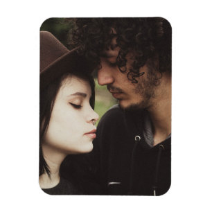 Süßes romantisches Paar-Fotomagnet Magnet