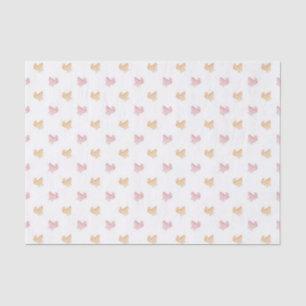 Süßes Rosa Babywagen-Muster Seidenpapier