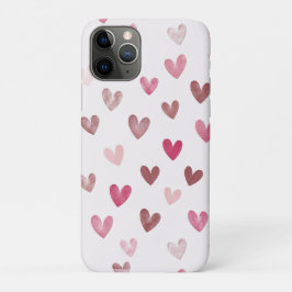 Süßes rosa Herz Muster – Romantisches und stilvoll Case-Mate iPhone Hülle