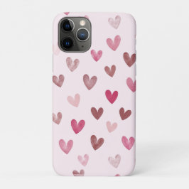 Süßes rosa Herz Muster – Romantisches und stilvoll Case-Mate iPhone Hülle