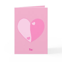 Süßes rosa Valentinstag