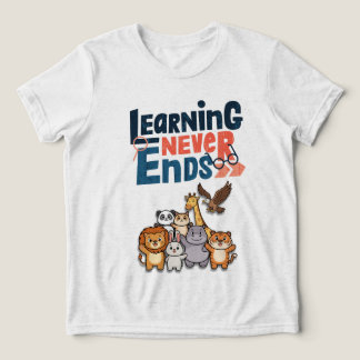 Süßes Safari-Tiere-Lehrer-Design Tri-Blend Shirt