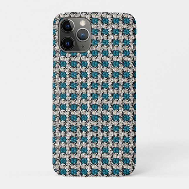 Süßes Schildkröten-Blumenmuster  Case-Mate iPhone Hülle (Rückseite)