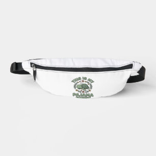 Süßes Schlafendes Schildkröten-Pyjama-Shirt Vintag Bauchtasche