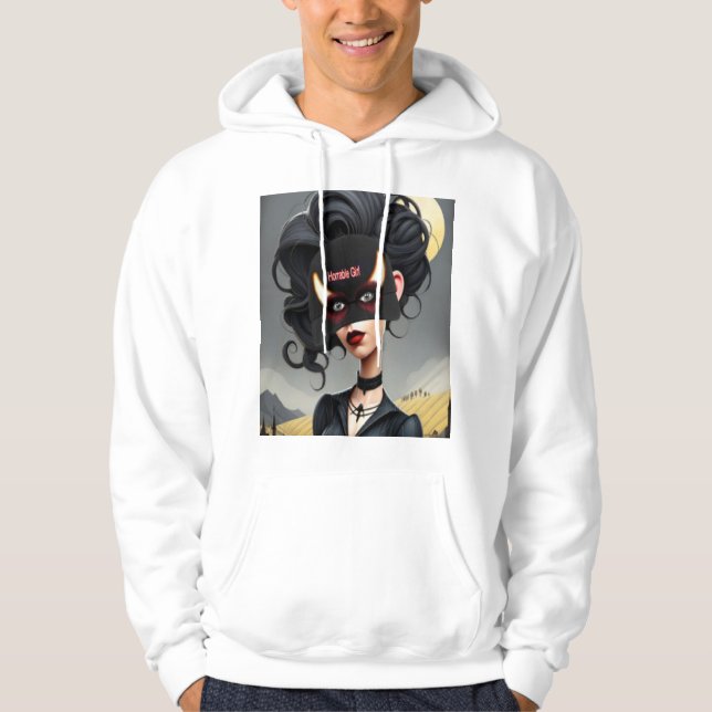 Süßes schreckliches Mädchen  Hoodie (Vorderseite)