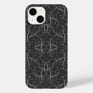 Süßes Schwarz-Weiß-Baum-Muster Case-Mate iPhone 14 Hülle