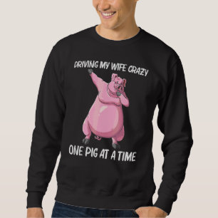 Süßes Schwein für Männer Vater Nutztiere Tierische Sweatshirt