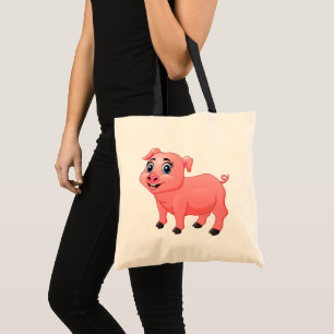 Süßes Schwein Geschenk Bauernfrau Landmädchen Tragetasche
