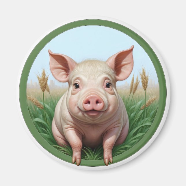 süßes Schwein Magnet (Vorne)