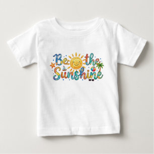 Süßes Sei Der Sonnenschein Retro Sommer Baby T-Shi T-shirt