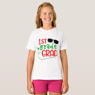 Süßes Shirt für Absolventinnen der 1. Klasse Bun
