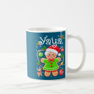 Süßes Shirt Yaya Lebkuchen Familie Passende Weihna Kaffeetasse