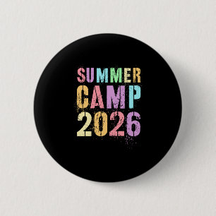 Süßes Sommercamp 2026 Camping-Mitarbeiter Direktor Button