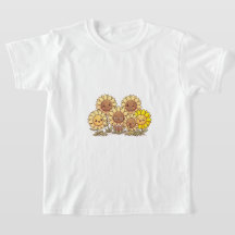 Süßes Sonnenblumen-Freunde T-Shirt